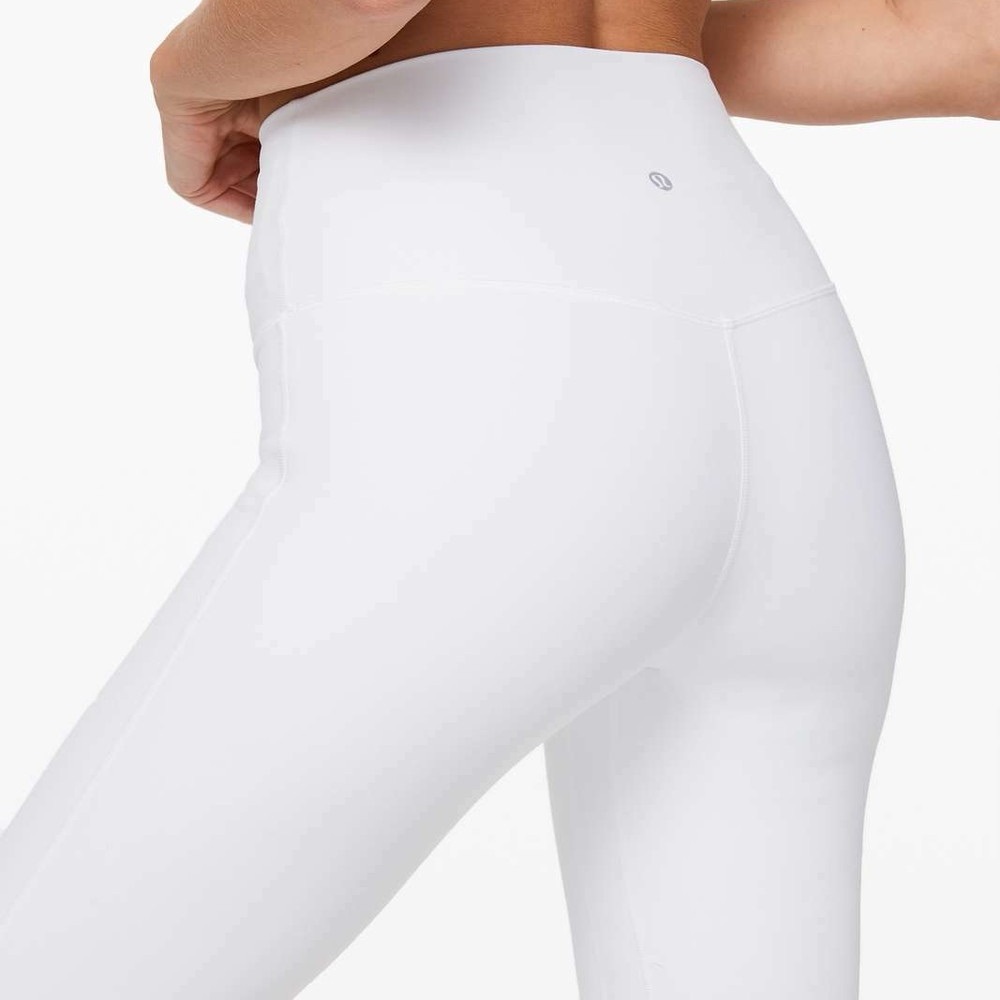 Lululemon White Legging 25 inch inseam